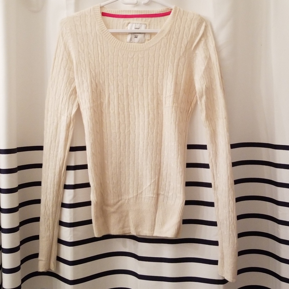 Cream Knit sweater